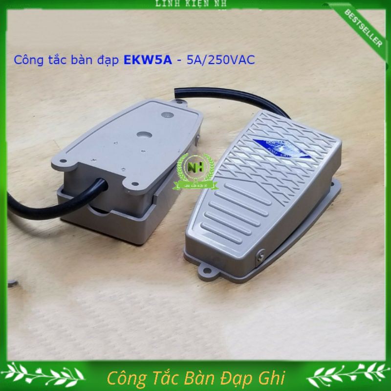 Công Tắc đạp EKW-5A/B AC380V DC250V/5A Loại Tốt