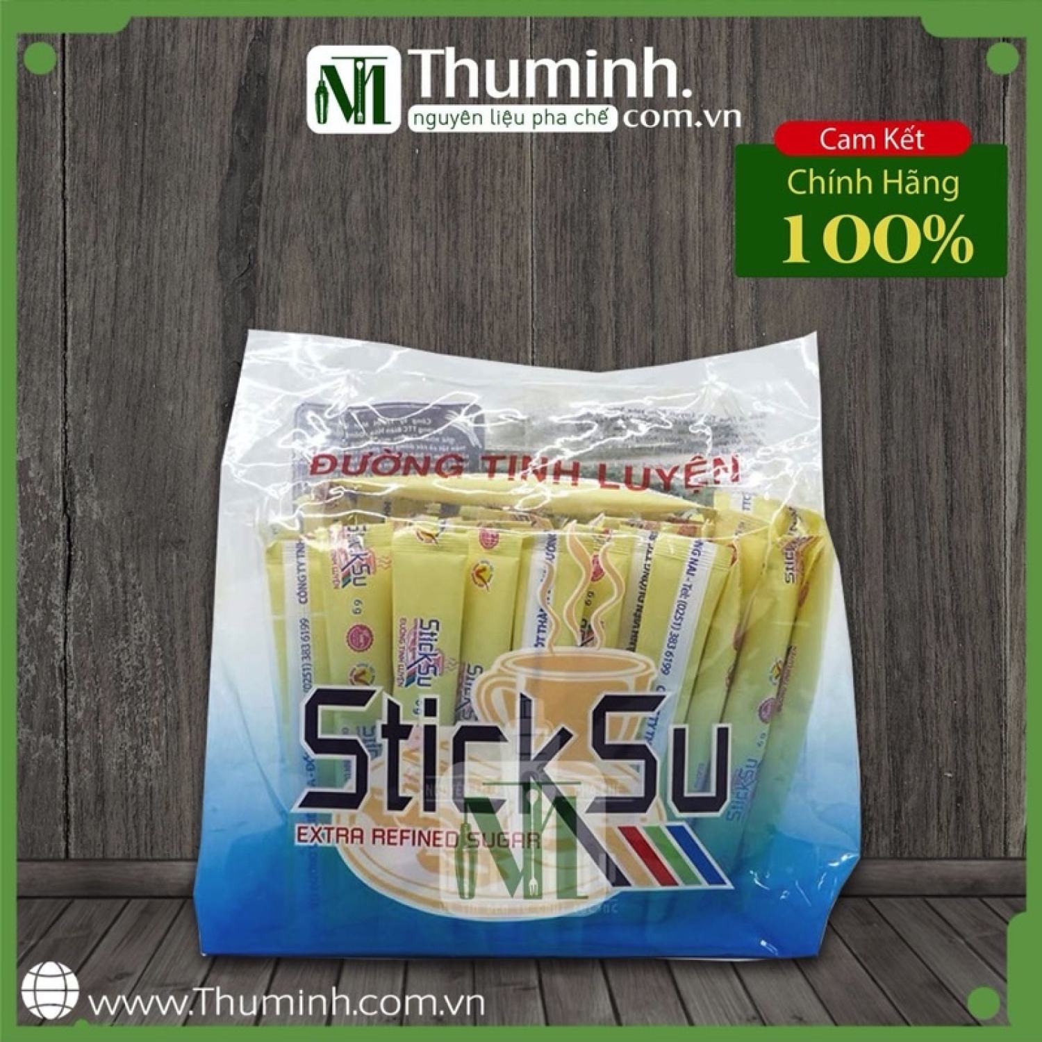 Đường que tinh luyện sticksu gói 50 que