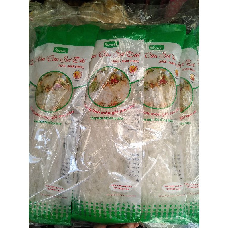 Rau câu sợi dài ăn gỏi 30g rovin