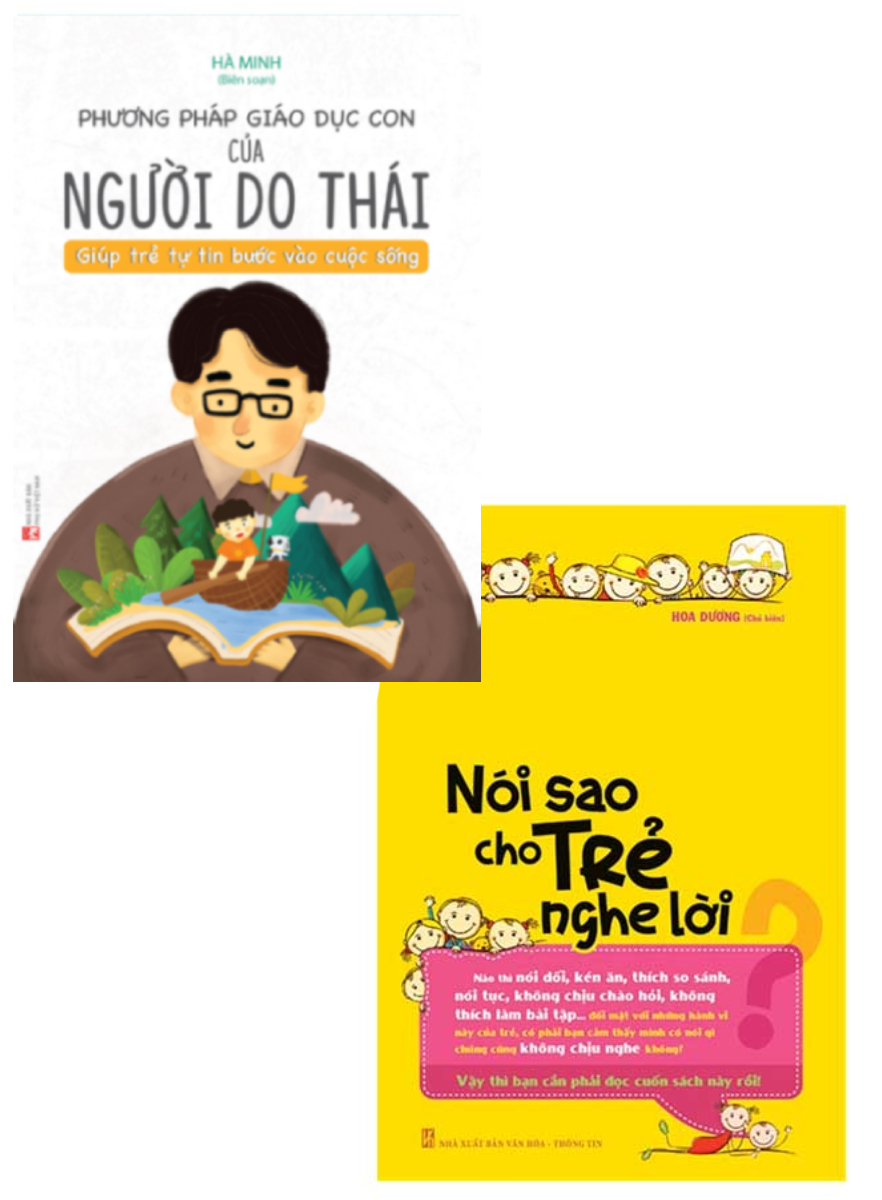 Combo 2 cuốn sách nuôi dạy con: phương pháp giáo dục con của người do thái + nói sao cho trẻ nghe lời.