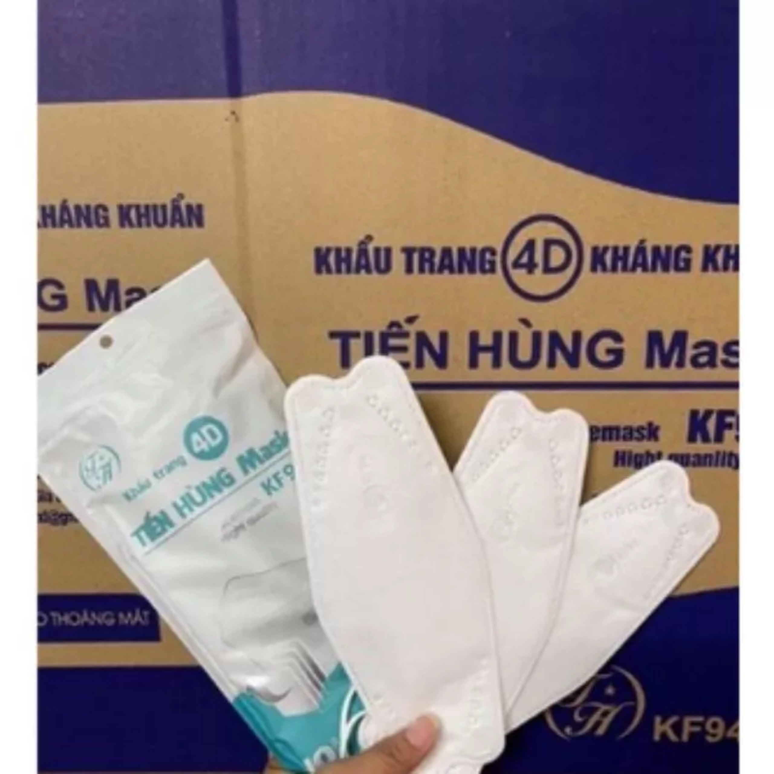 Khẩu trang 4D Tiến Hùng