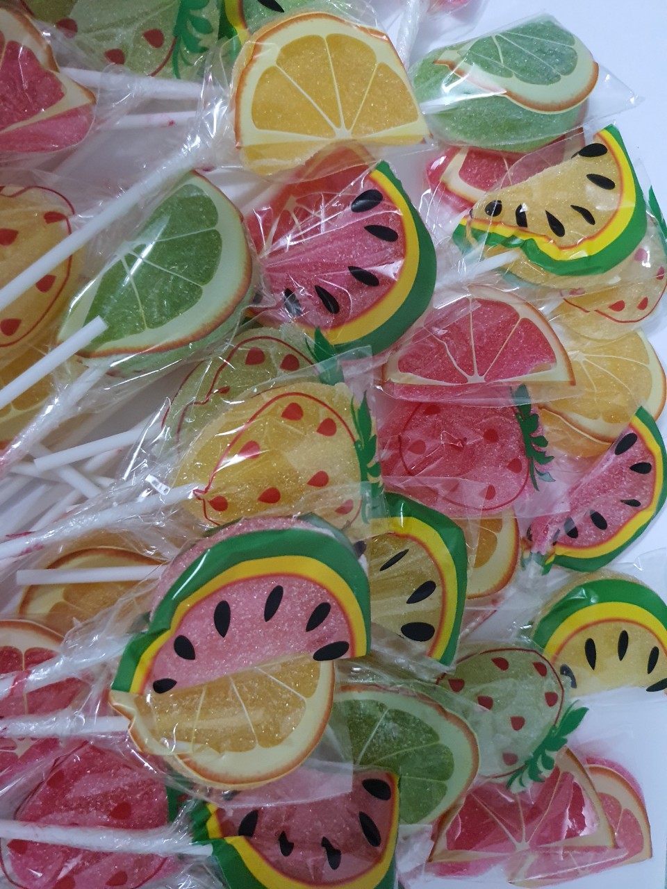 kẹo dẻo TRÁI CÂY  xiên que -hủ 50que