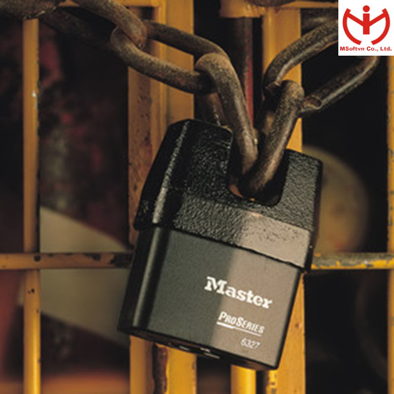 Ổ Khóa Chống Cắt Master Lock 6327 4 KEY EURD Thân 67mm Dòng ProSeries 4 Chìa - MSOFT