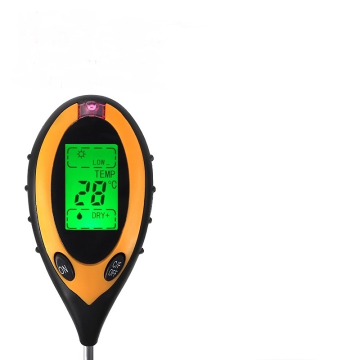Máy đo độ Ph, độ ẩm, nhiệt độ, ánh sáng của đất 4 in 1
