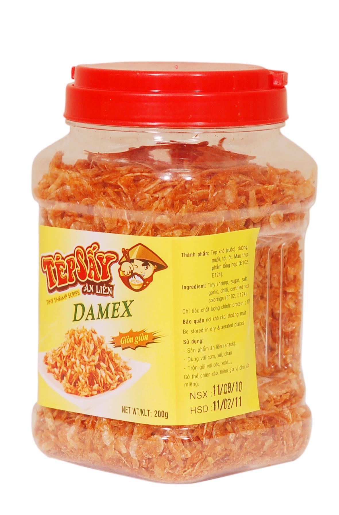 Tép sấy Damex 200g