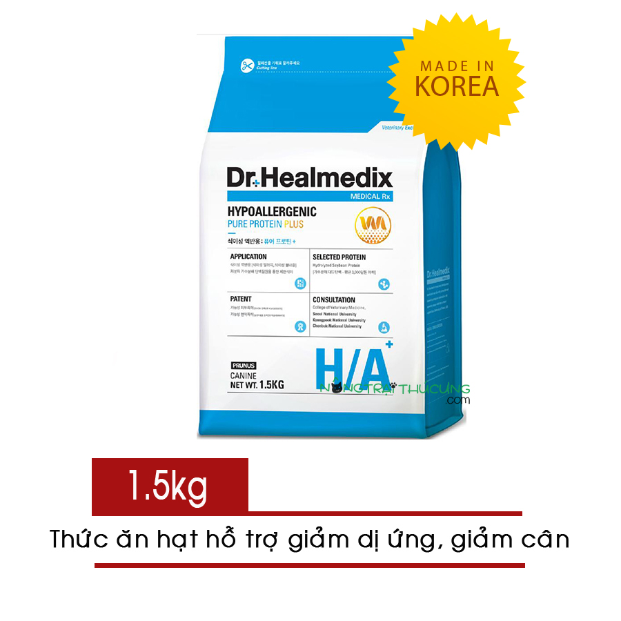 Thức ăn hạt cho chó Dr.Healmedix Pure Protein Plus - [Nông Trại Thú Cưng]