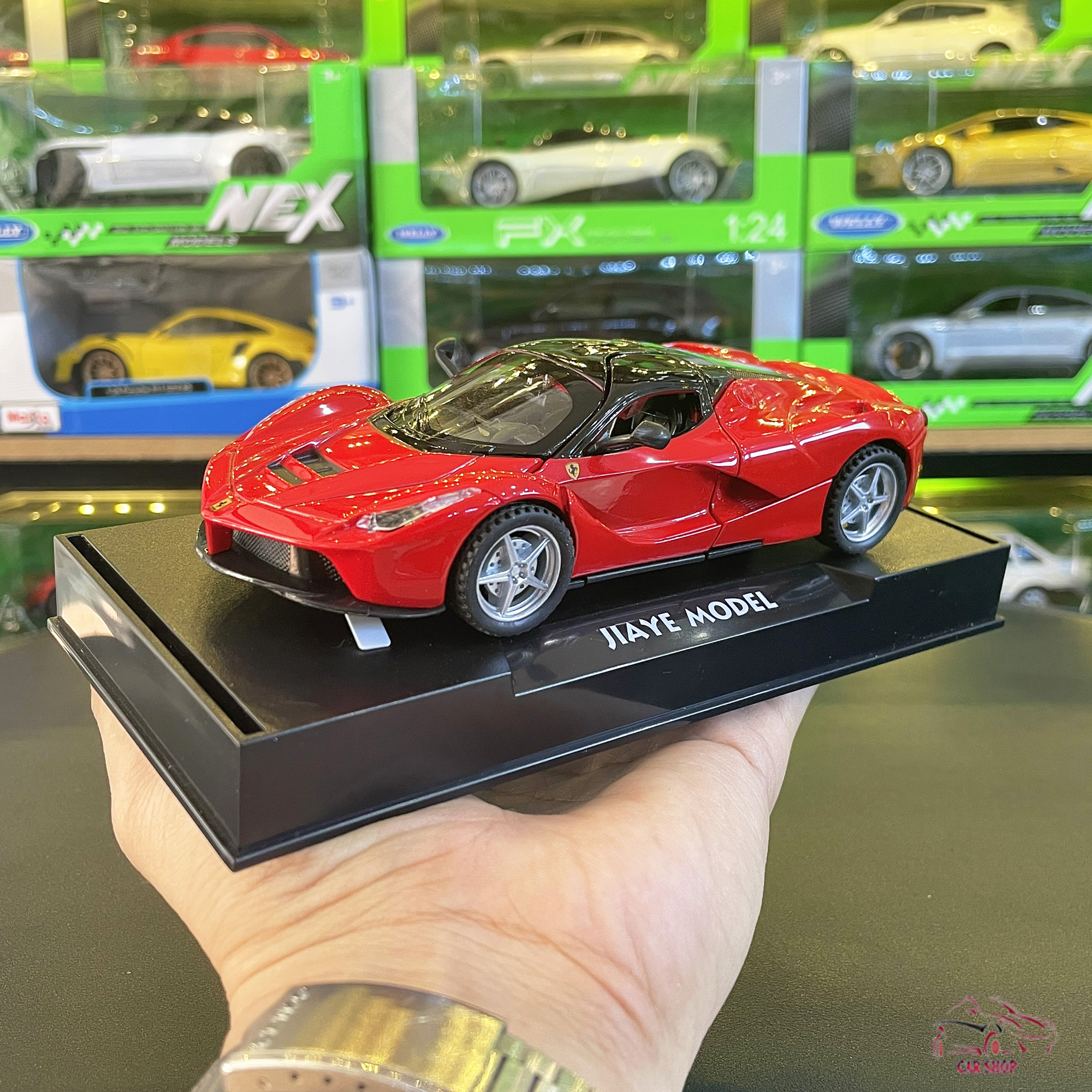 Mô hình siêu xe Ferrari Rafael Double Horses 1:32