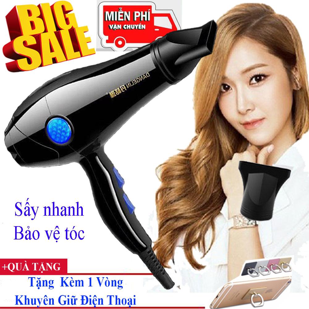 May Say Toc, sấy tóc, máy sấy tóc tạo kiểu - Máy Sấy Chất Lượng Cao, Công Suất Lớn 2000W Làm Khô Dễ Tạo Kiểu, Tích Hợp Công Nghệ Bảo Vệ Tóc Không Gẫy Gọn Hư Tổn, Thiết Kế Kiểu Dáng Hiện Đại, BH 1 đổi 1 - Giá Giảm Sốc Chỉ Hôm Nay!
