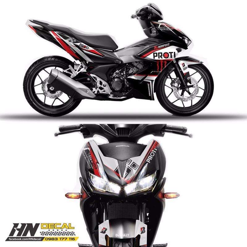 Tem Trùm Winner X Trắng Đen Proti Monster