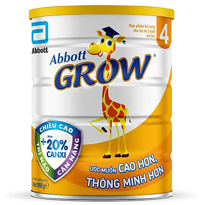 Sữa bột Abbott Grow 4 900g