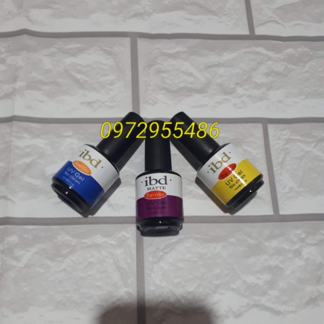 Liên kết, top bóng, top lỳ sơn gel làm móng hãng ibd