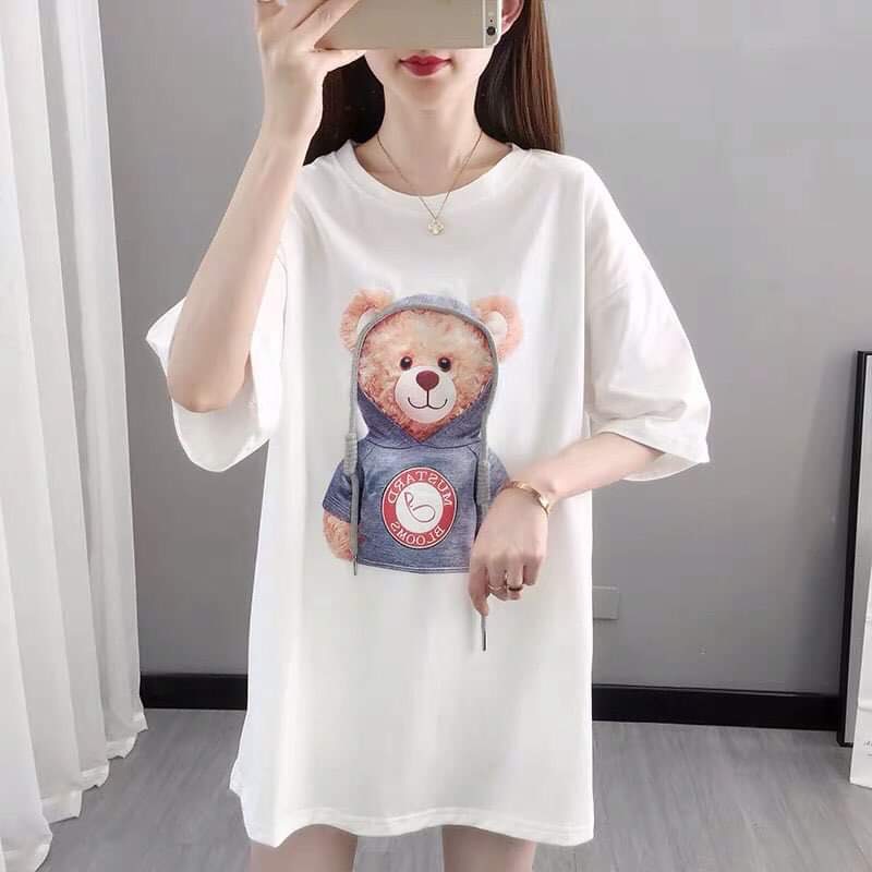 Áo thun nữ from rộng mặc nhà đi chơi bigsize