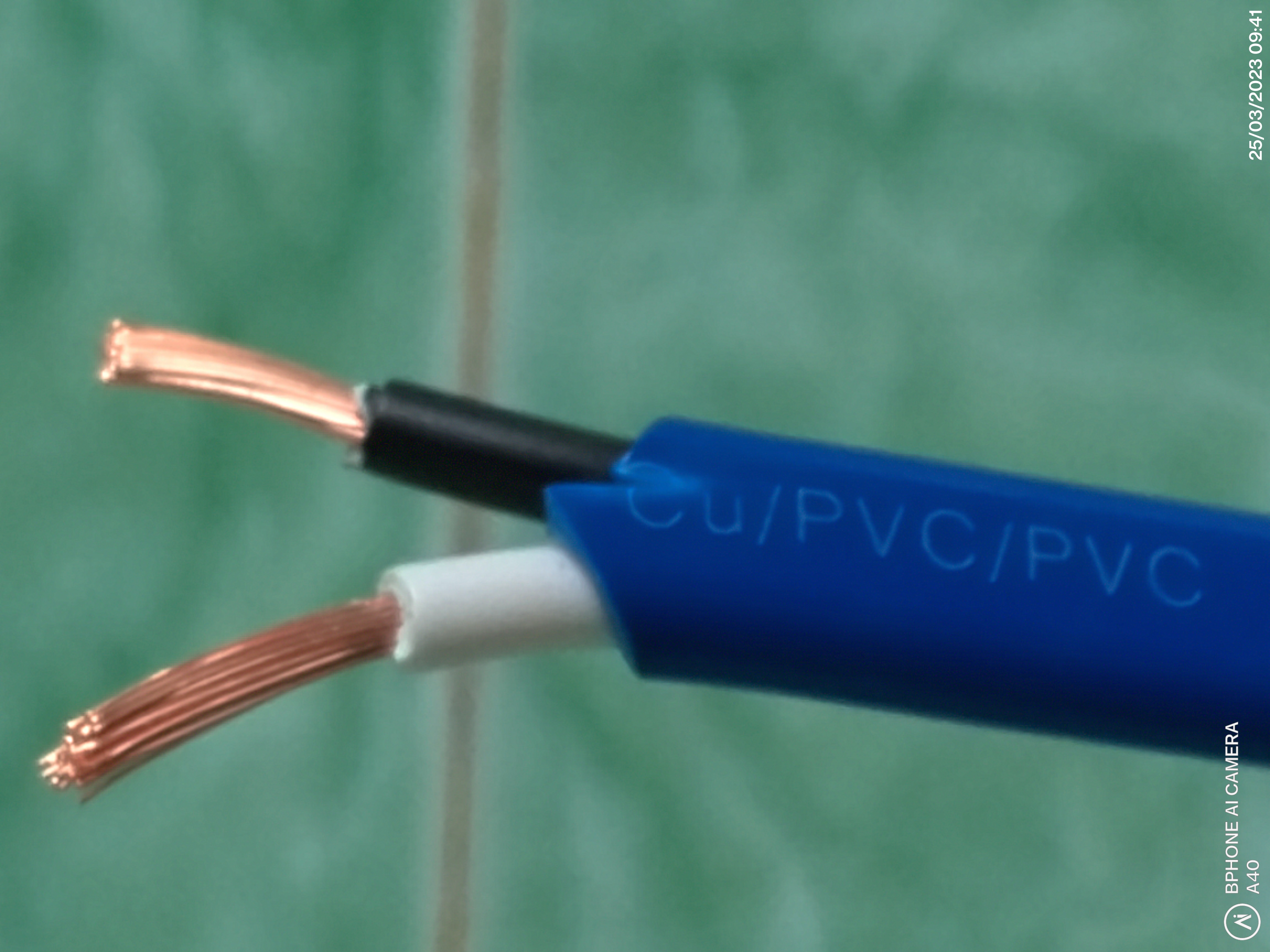 30m dây đôi dẹp 2 lớp vỏ daphaco 2x4.0