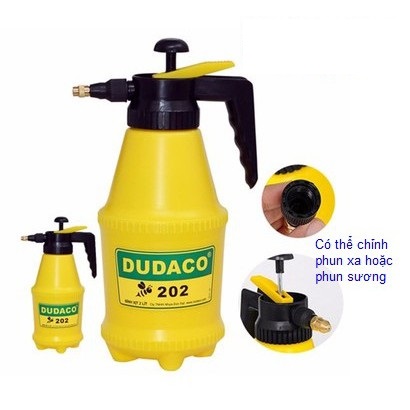Bình xịt tưới cây 2 lit DUDACO, Bình tưới phun sương, phun mưa