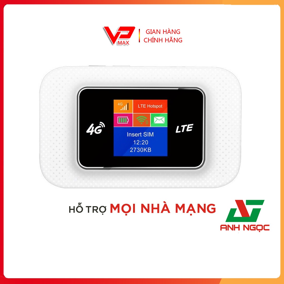 Phát wifi từ sim 4G Totolink MF180L tốc độ cao VPmax - Phát wifi từ sim, phát wifi không dây, phát wifi ô tô, phát wifi 4g gắn sim, cục phát wifi mini cầm tay - Phát wifi 4G LTE tốc độ cao 150 Mbps chính hãng