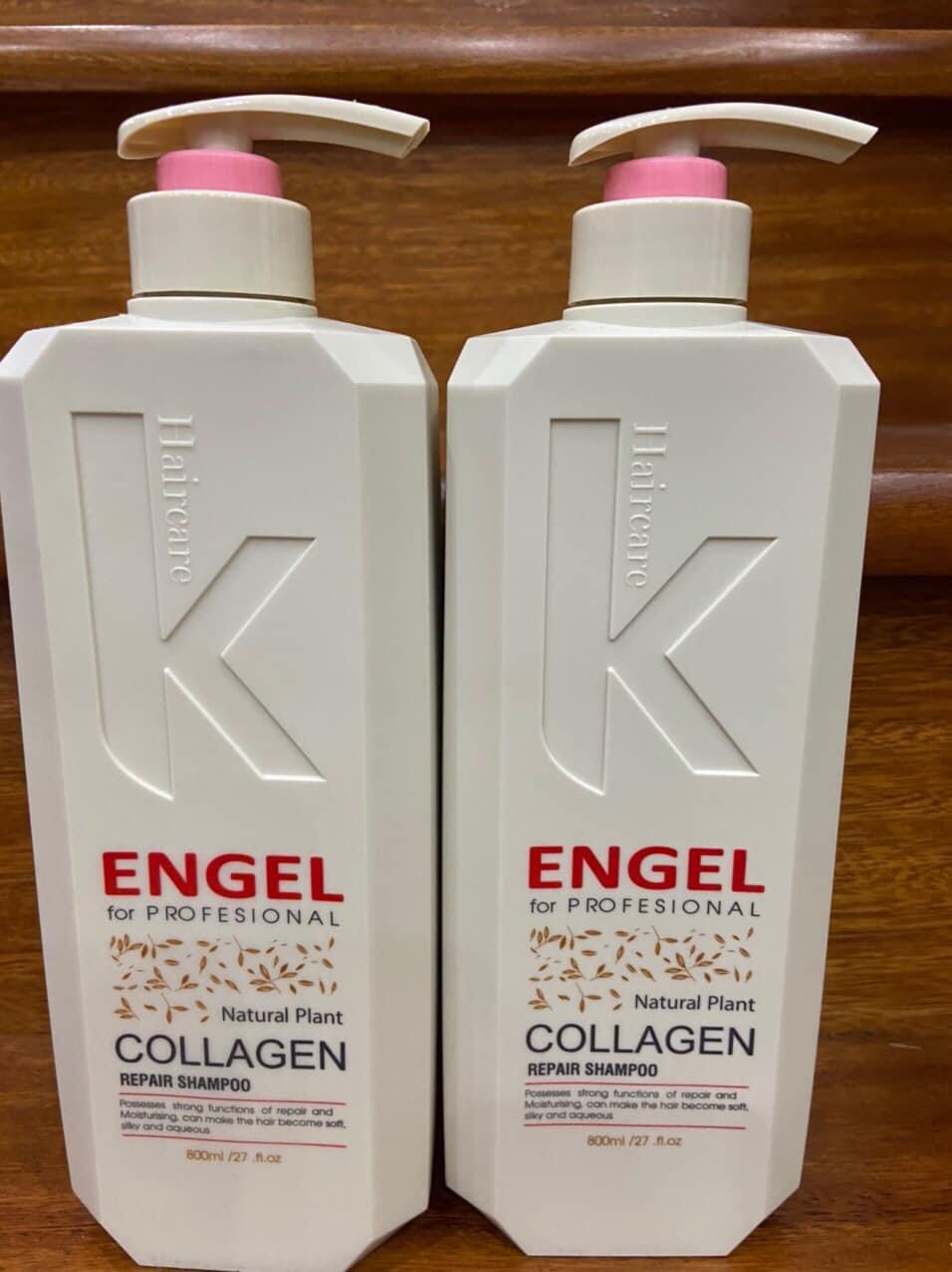 Bộ dầu gội xả Engel siêu thơm siêu mềm mượt 800ml x2