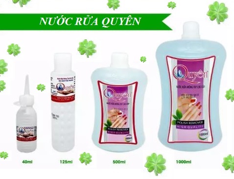 Nước Rửa Móng Tay Quyên Acetone  500ML