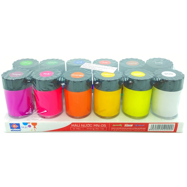 Bộ 12 màu nước bến nghé mn-05