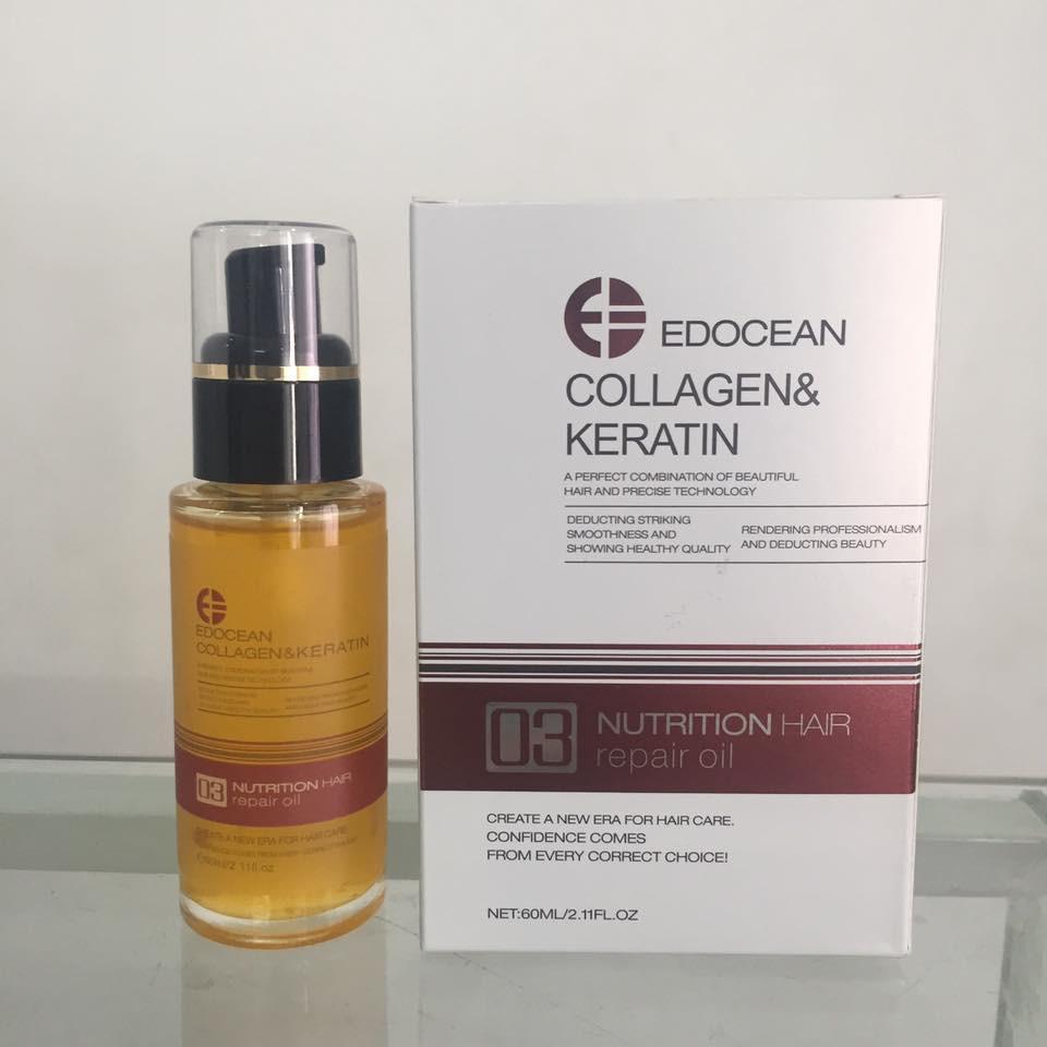 TINH DẦU ARGAN OIL EDOCEAN DƯỠNG BÓNG MƯỢT TÓC 50ML