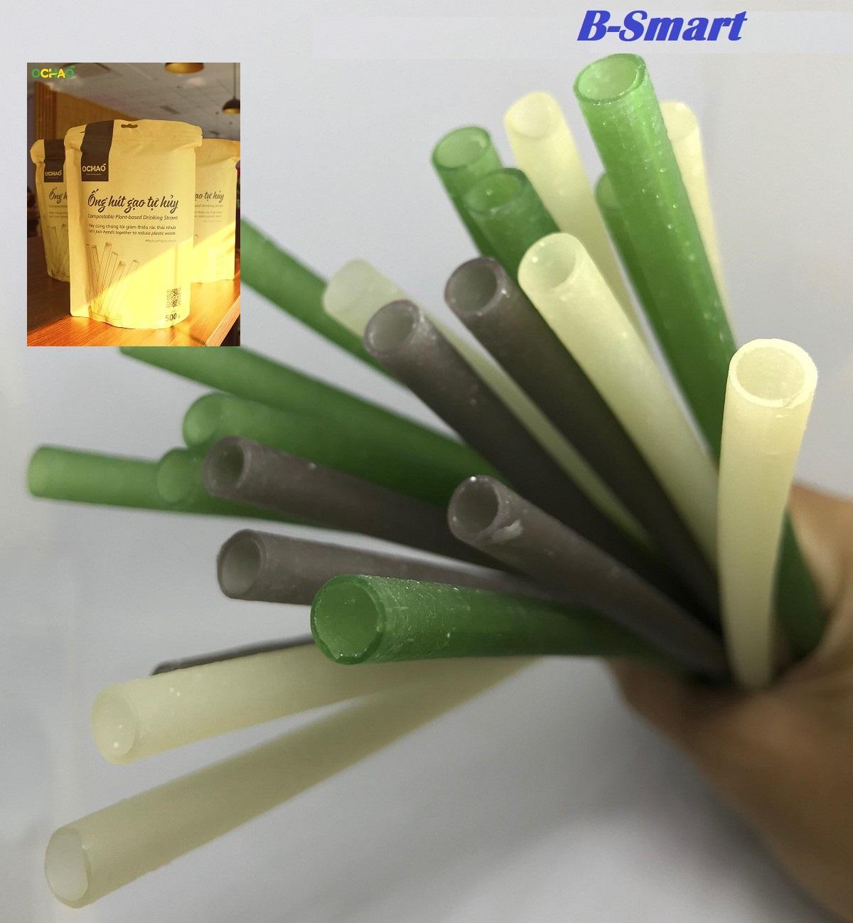 Ống hút trà sữa bột gạo OCHAO 500g 50 ống