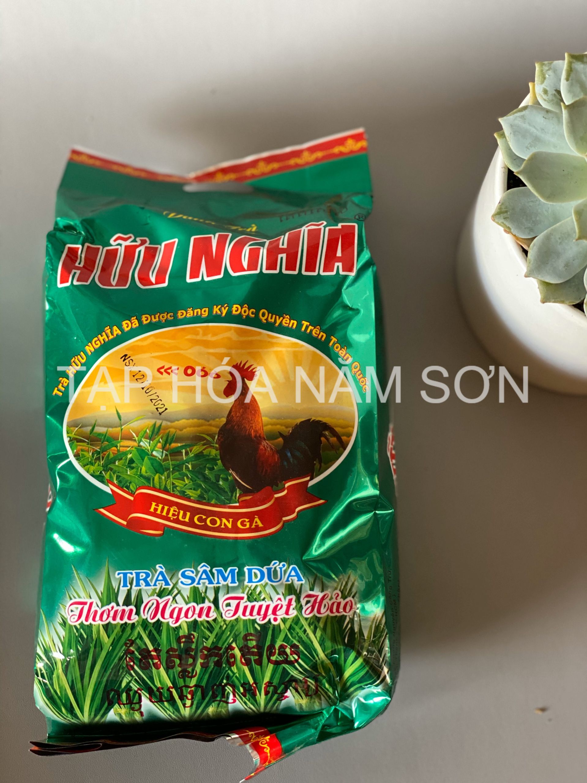 Trà SÂM DỨA Hữu Nghĩa (trà con gà) gói 270g thơm ngon