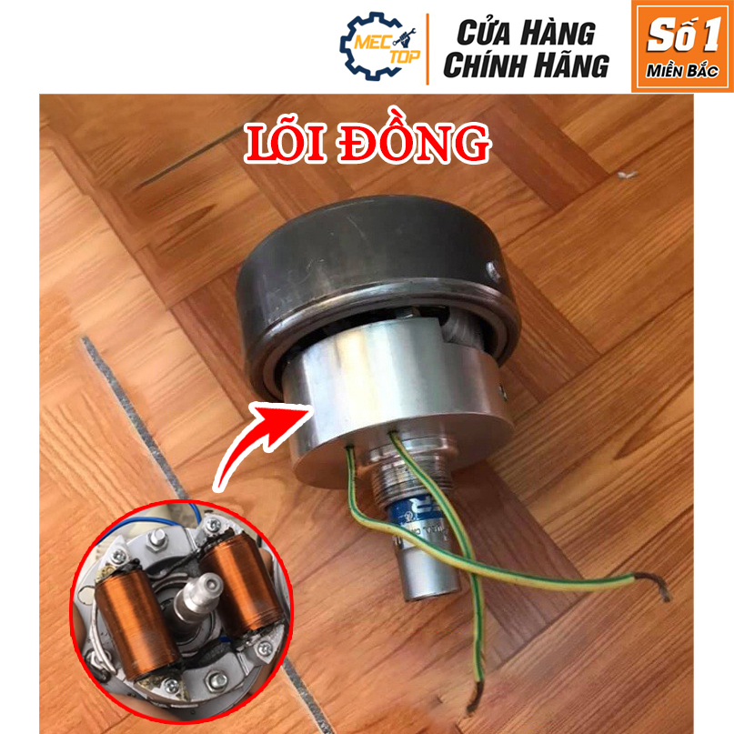 Cục phát điện gắn xe máy dòng điện 220V - Củ phát điện gắn xe máy lõi dây đồng - Máy phát điện mini gắn xe máy - Có thể tạo ra dòng điện sử dụng các thiết bị trong gia đình