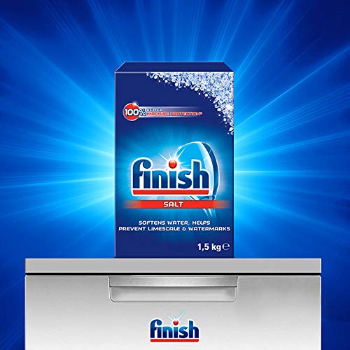 Muối làm mềm nước máy rửa bát Finish hộp 1.5kg