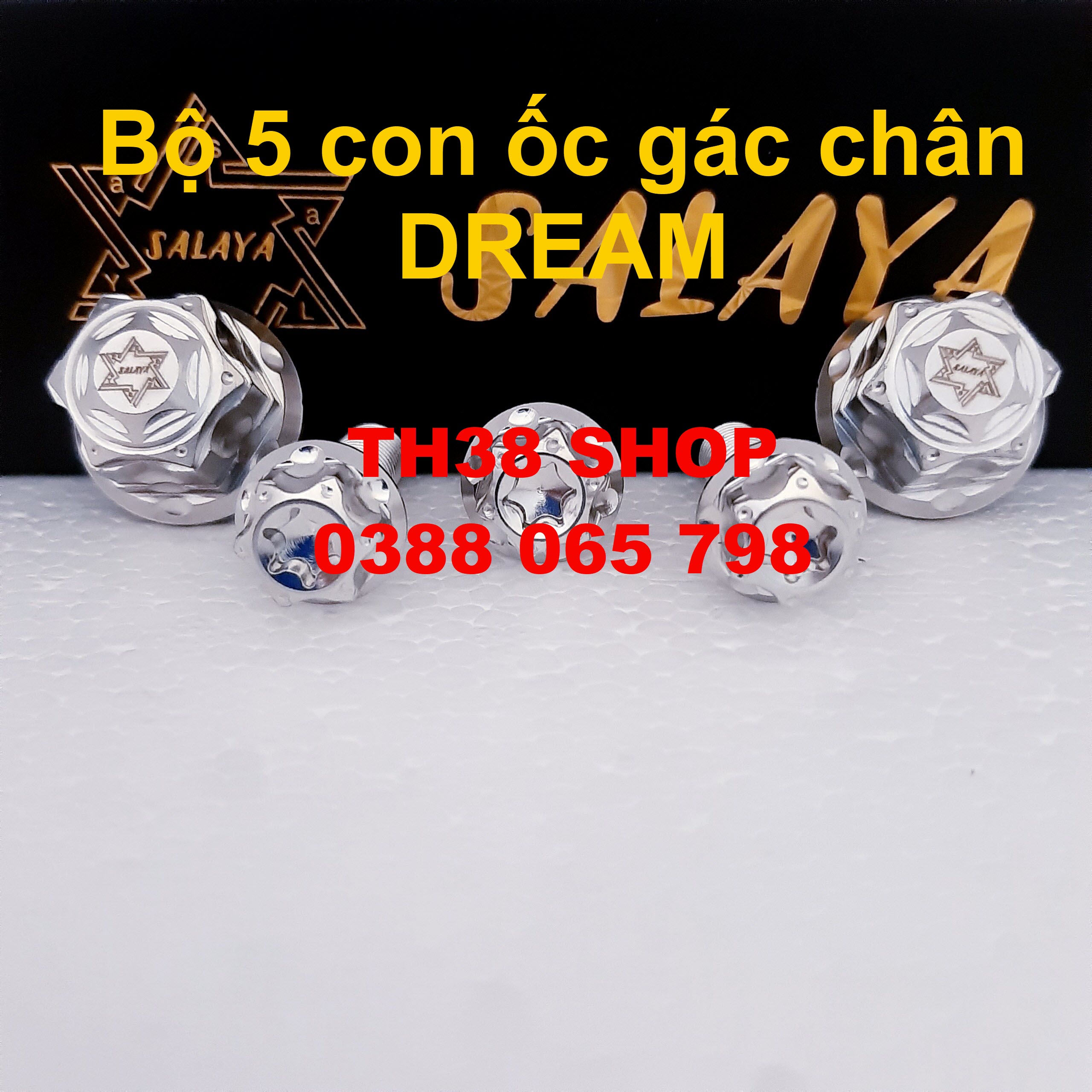 ốc gác chân salaya dream bộ 5 con [hai sự lựa chọn bên dưới]