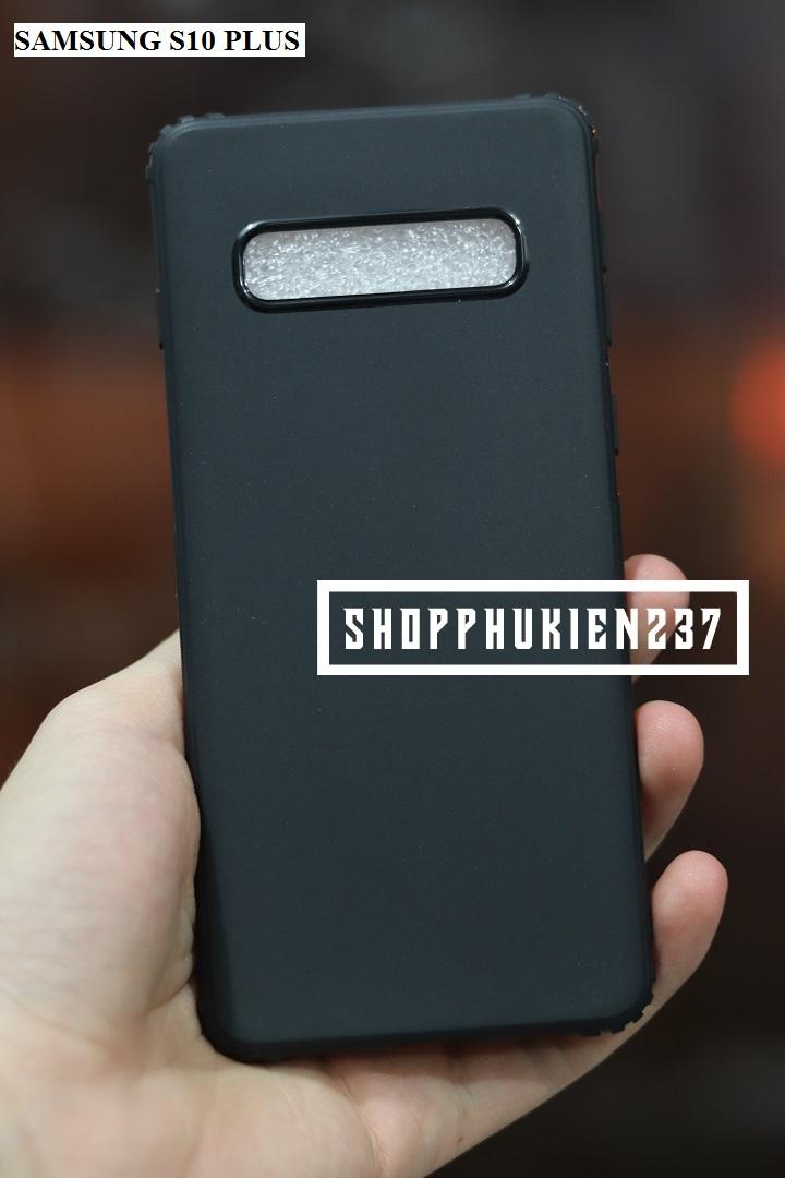 Ốp lưng samsung galaxy s10 plus ốp dẻo đen chống sốc cao cấp