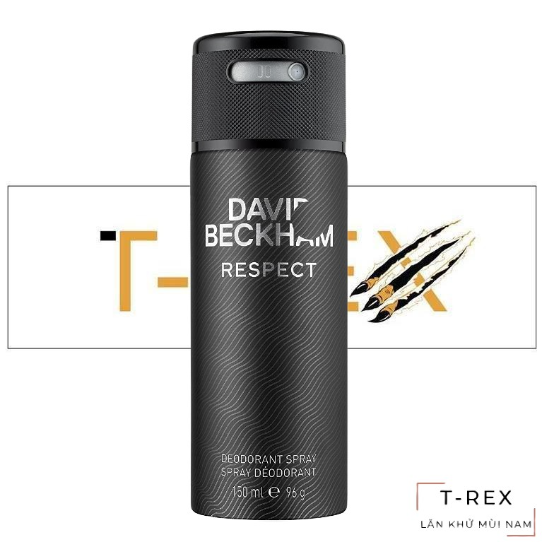 Xịt Khử Mùi Nam Hương Nước Hoa David Beckham Respect 150ml
