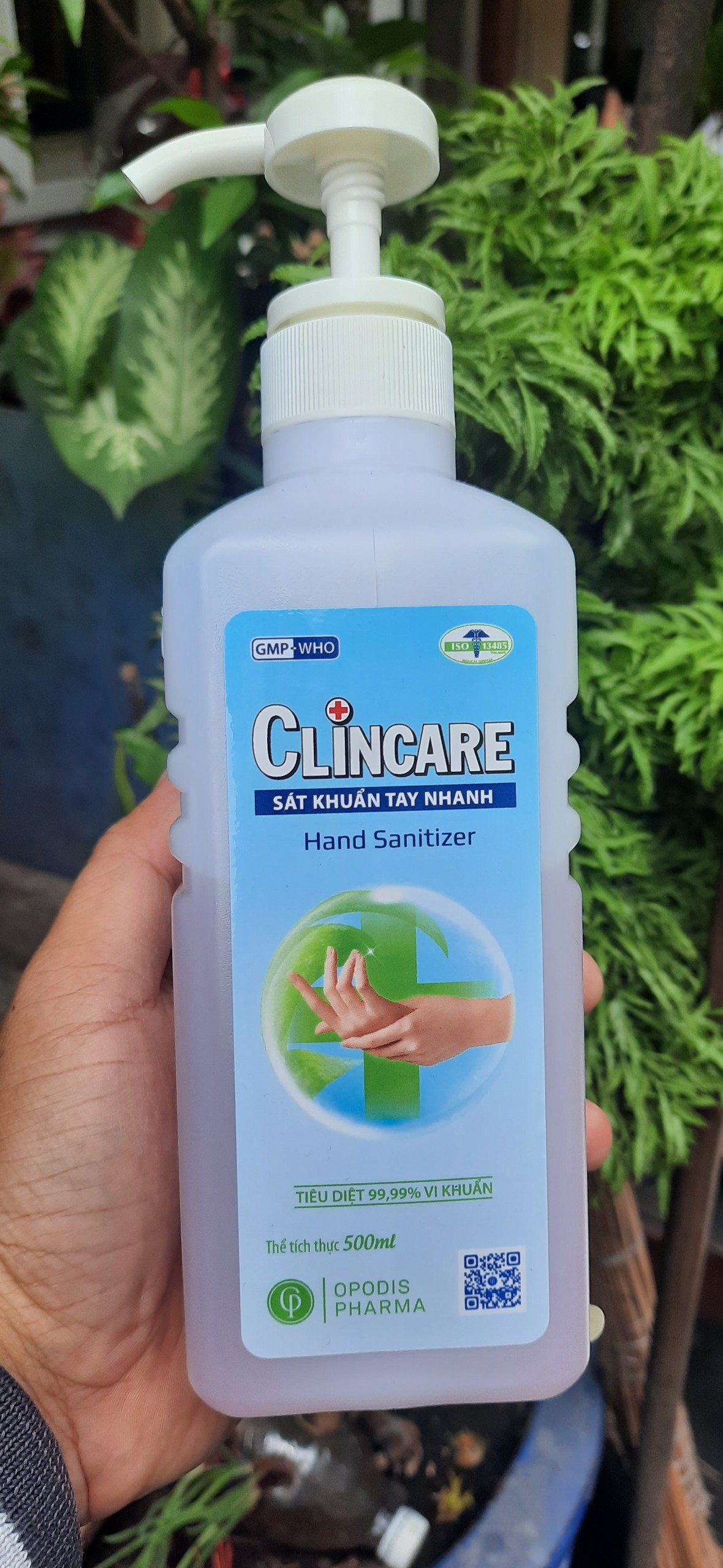 [HCM]Dung Dịch Sát Khuẩn Tay Nhanh Clincare (Hand Sanitizer) 500ml