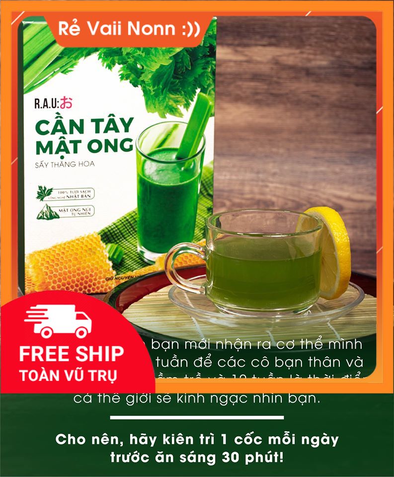 Bột cần tây,bột cần tây giảm cân, bột cần tây mật ong thiên nhiên, giảm cân , đẹp dáng đẹp da - shop long tổng china