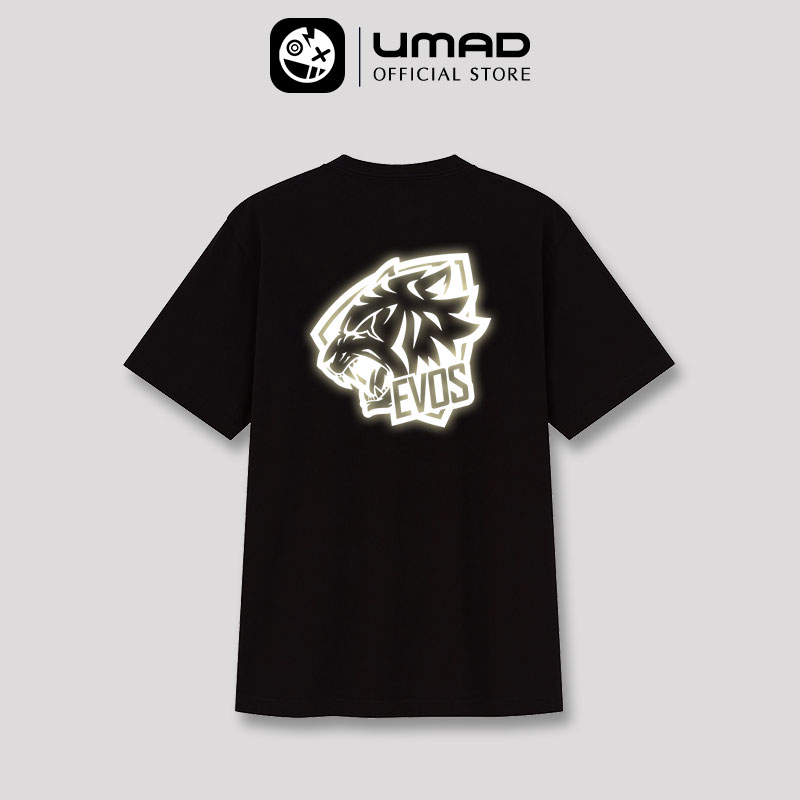 [HCM]Áo thun nam UMAD Liên minh LOL EVOS phản quang cổ tròn phông Unisex vải thể thao có Big Size