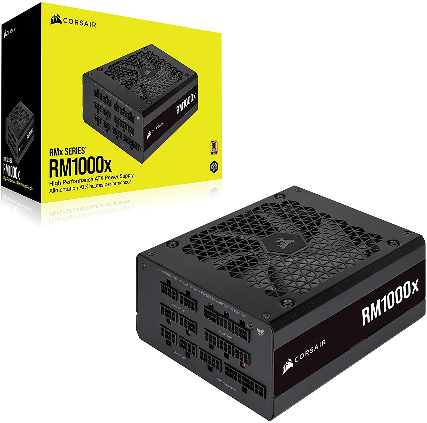 Bộ nguồn corsair rm1000x – 1000 watt 80 plus® gold modular psu
