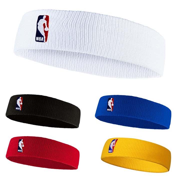 Băng Đô NBA HeadBand Bóng Rổ Băng Trán Thể Thao Dùng Cho Tập Gym Bóng Chuyền Cầu lông Tennis Băng Đầu Thấm Chặn Mồ Hôi