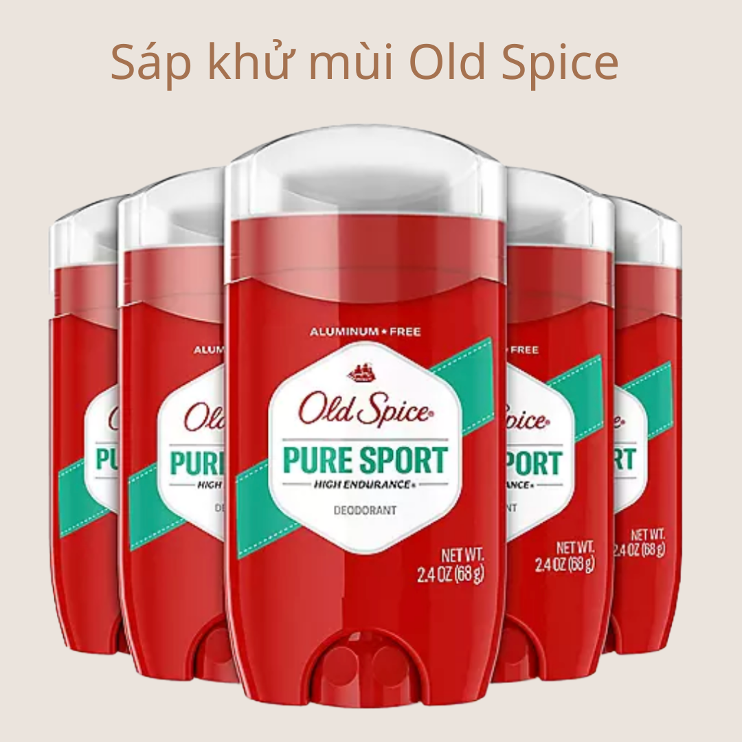 Lăn sáp khử mùi Old Spice Pure Sport High Endurance 68g