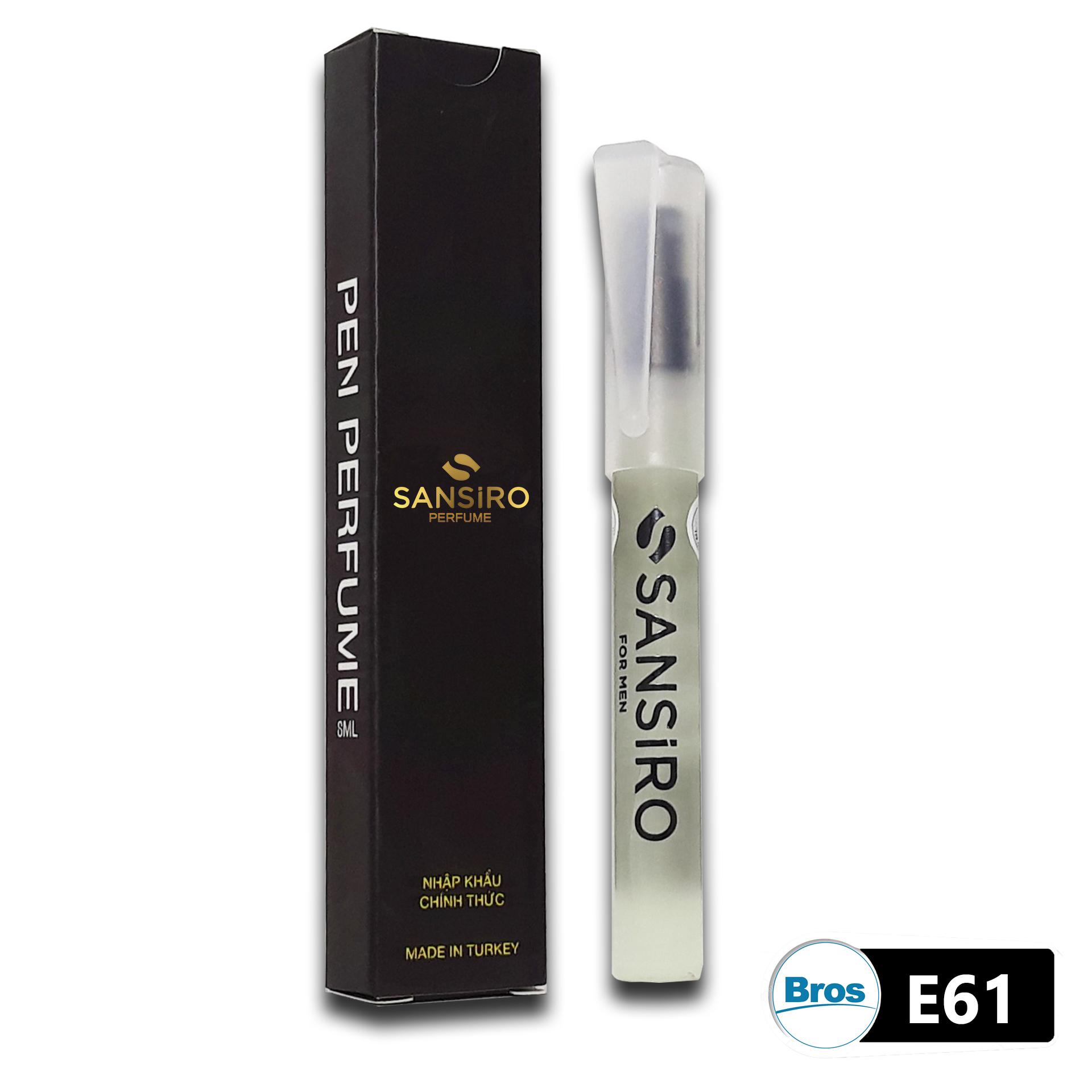 Nước hoa sansiro thổ nhĩ kỳ 8ml - e61 cho nam