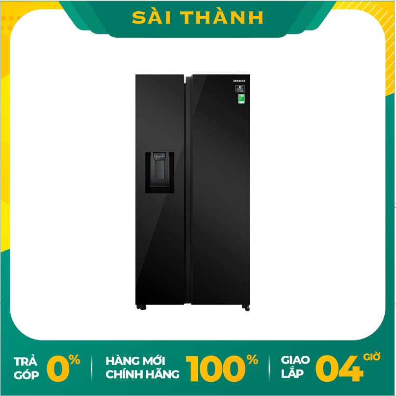 [HCM]  Tủ lạnh Samsung Inverter 617 lít RS64R53012C/SV  - Bảo hành chính hãng  - Giao hàng 4H HCM