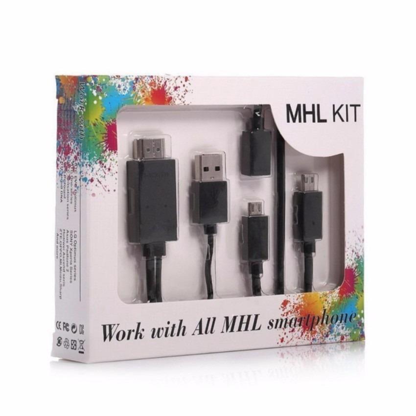 Cáp HDMI kết nối điện thoại Android với Tivi FULL HD 1080P loại tốt không kén máy Cáp MHL kết nối từ smartphone android ra cổng HDMI cho tivi, máy chiếu, kit mhl, cáp hdmi cho androi, cáp hdmi cho điện thoại samsung, oppo, nokia, sony...