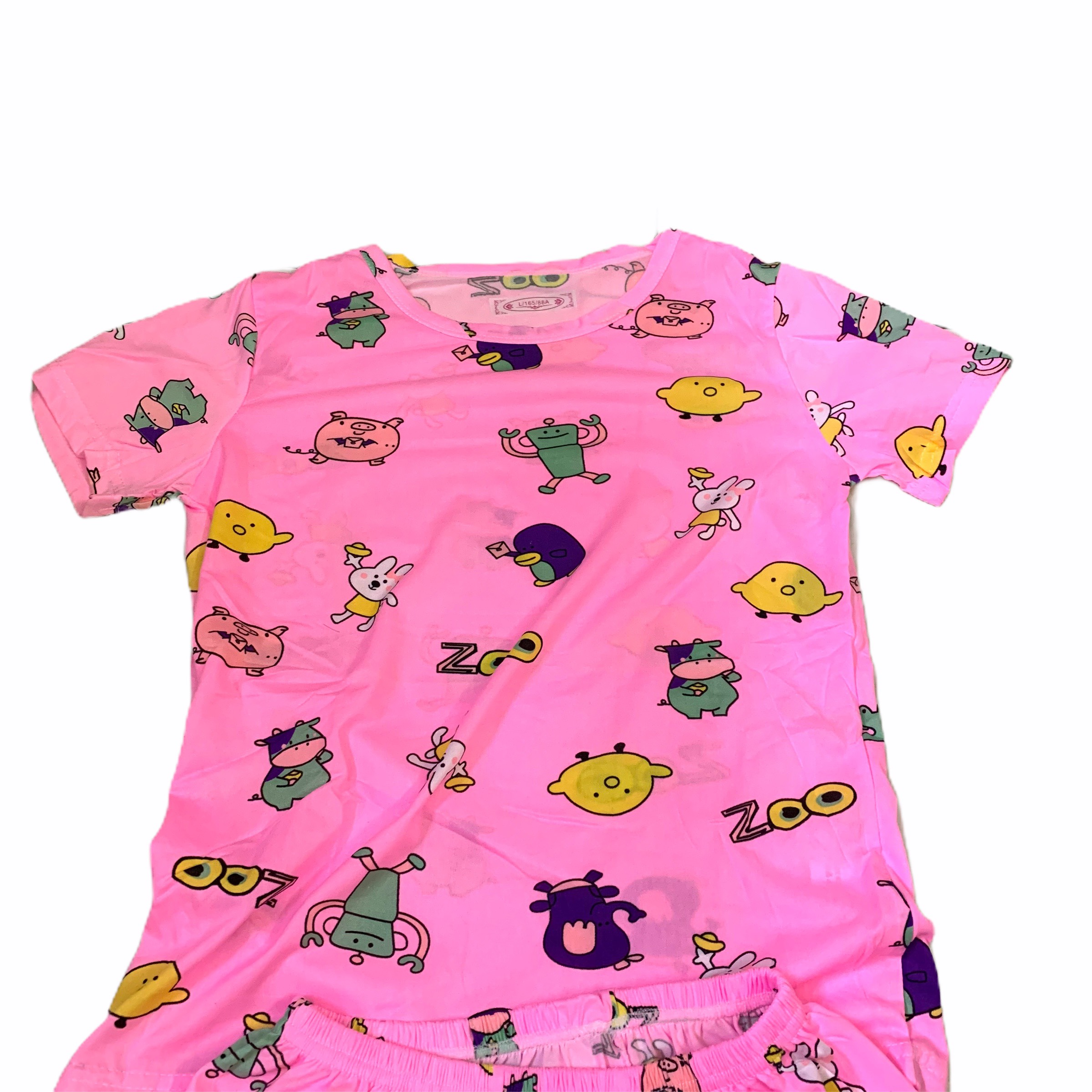 Bộ đồ ngủ nữ cotton ngắn tay - đồ mặc nhà nữ kiểu dáng hàn quốc, chất vải nhẹ siêu mịn mát size 45-55kg