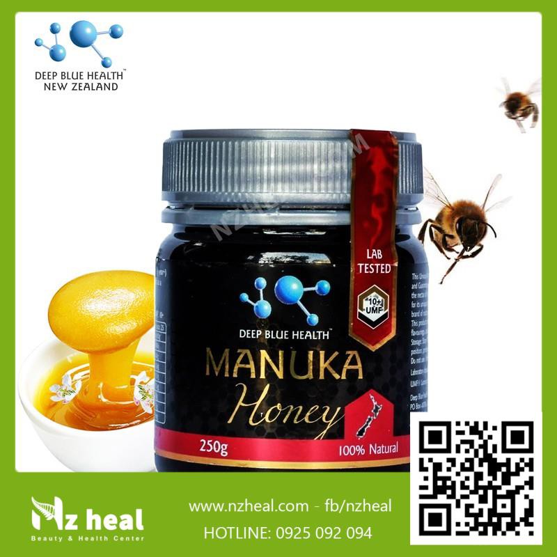 Mật ong 100% nguyên chất Deep Blue Health Manuka Honey UFM10+