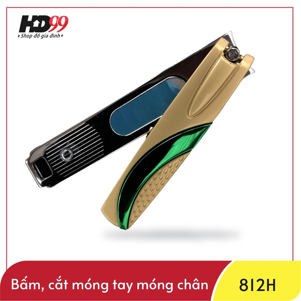 Bấm Móng Tay Móng Chân 812H Chất Lượng Cao Từ Thép Chuyên Dụng Kiểu Dáng Phù Hợp Bàn Tay người Việt Nam