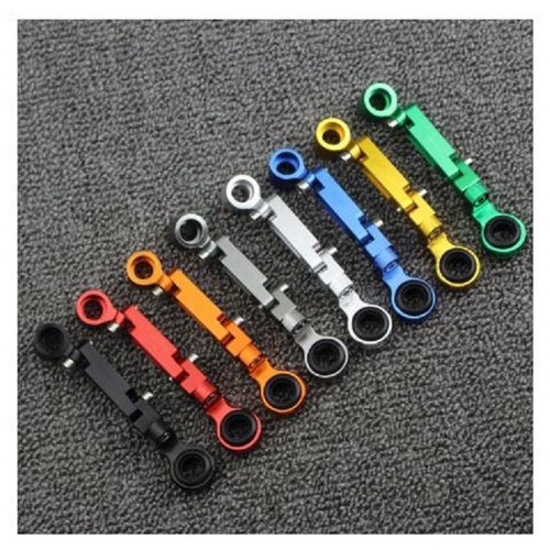 Bộ pát (bát) gắn bình dầu trước, sau nhôm CNC cho mọi loại xe có nhiều màu