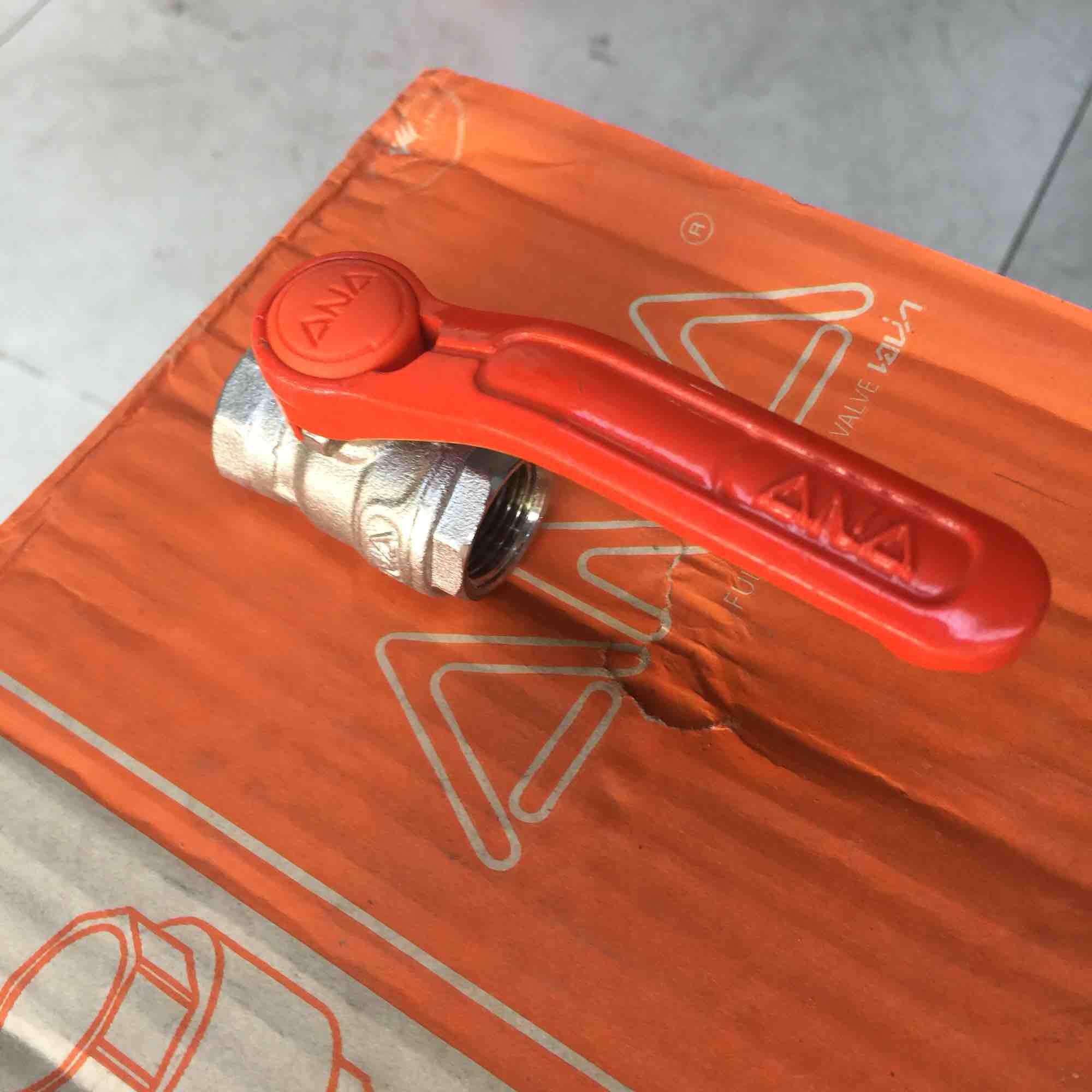 Van đồng cao cấp ANA 2 đầu răng trong phi 21 nhập khẩu từ Thái Lan