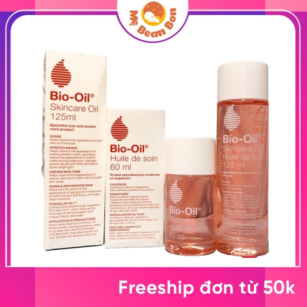 Tinh dầu Bôi rạn da làm mờ sẹo Bio Oil Nam Phi Giúp Đều Màu Da Cho Bà Bầu phụ nữ sau sinh Từ Tinh Dầu Thiên Nhiên