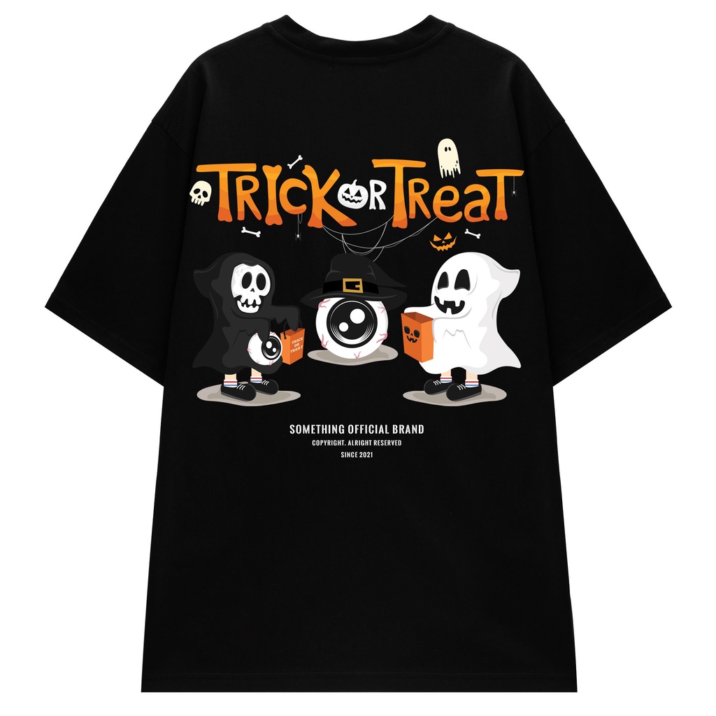 Áo thun local brand trick or treat unisex tee form rộng