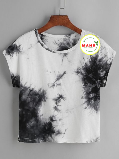 "Thuốc nhuộm quần áo Tie Dye, bộ 1 màu tùy chọn (nhuộm áo loang, full phụ kiện)"