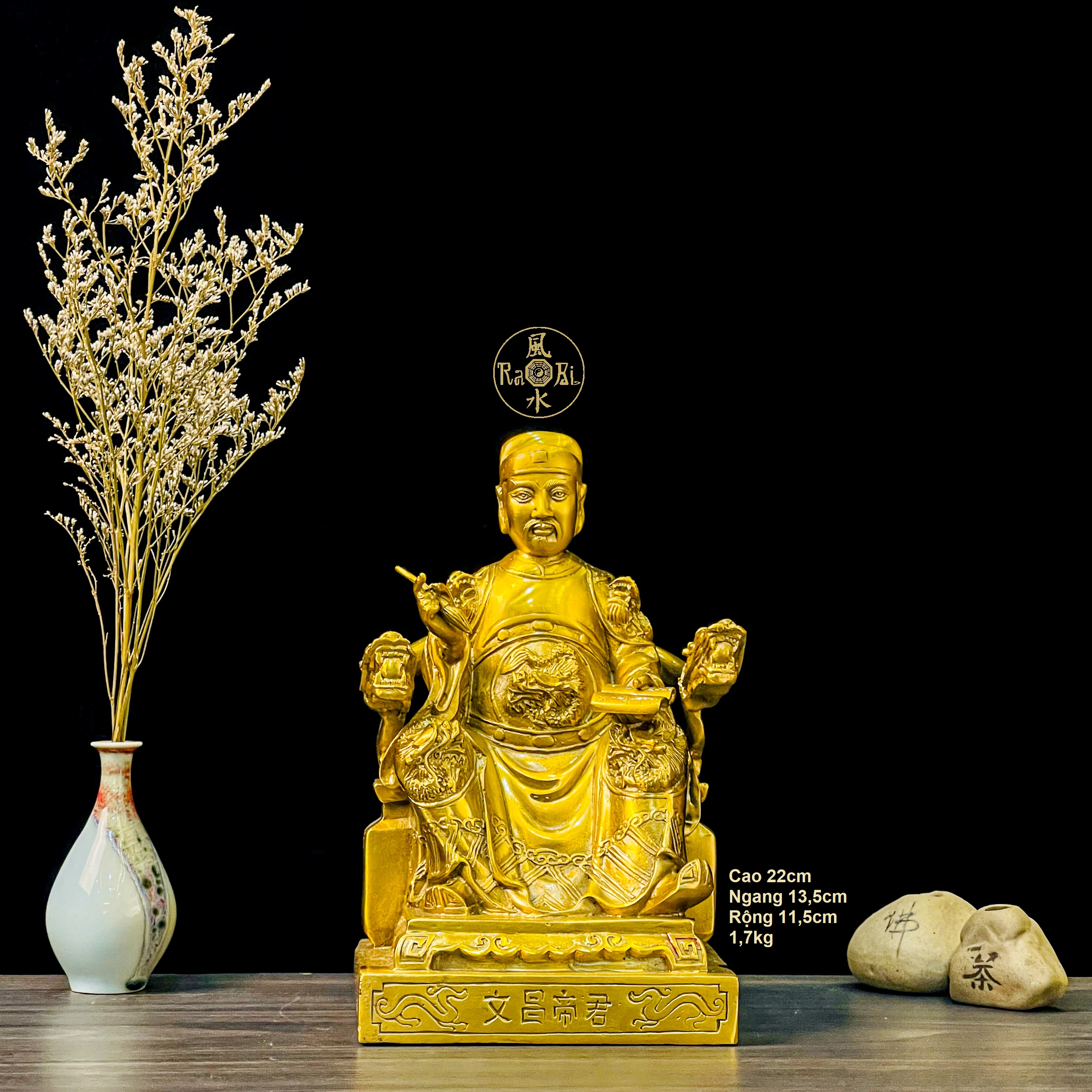 Văn Xương Đế Quân - Tượng Đồng Phong Thủy - Đồ Đồng Mỹ Nghệ