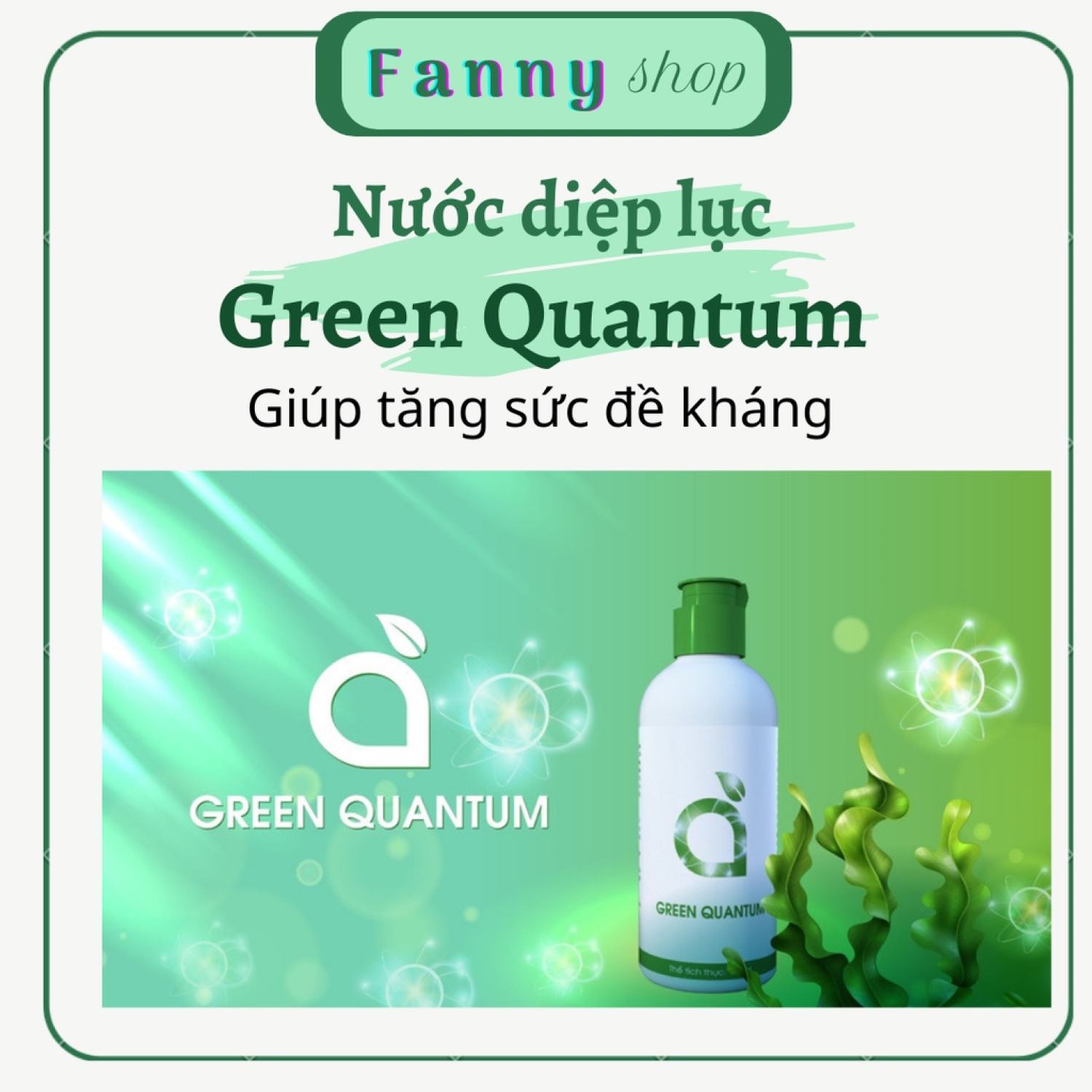 Nước diệp lục Green Quantum