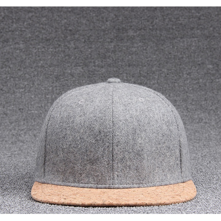 NÓN HIPHOP NAM ĐẸP FITTOP NON-038-1 (XÁM/ ĐEN)